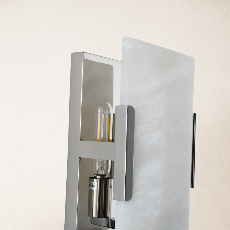 Artistry Natural Alabaster Wall Sconce 10H