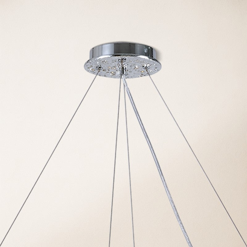 Frostray Crystal Cascade Tree Branch Linear Chandelier 72"