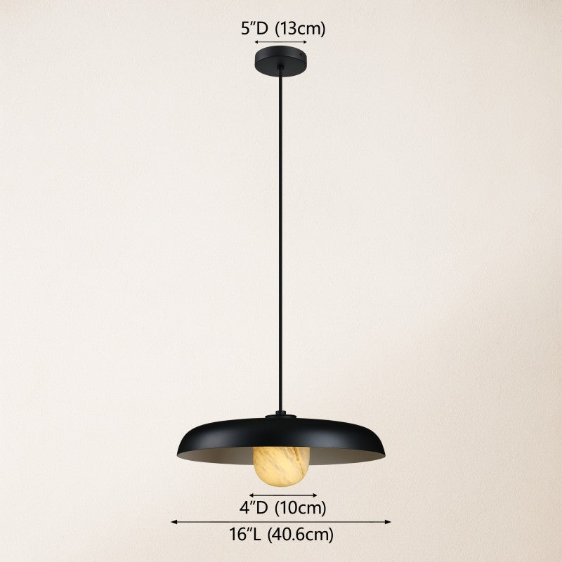 Liora Alabaster Pendant 16"D