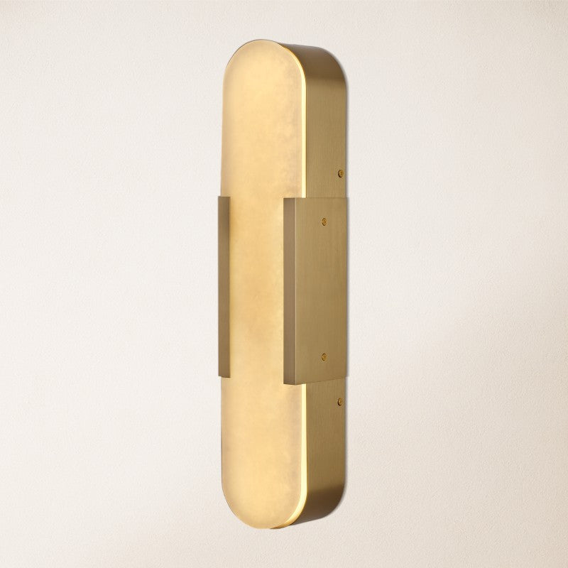 Luma Alabaster Wall Sconce 13.8H