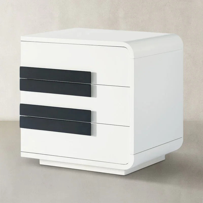 Modern Piano 3 Drawer Storage Cabinet 20"L