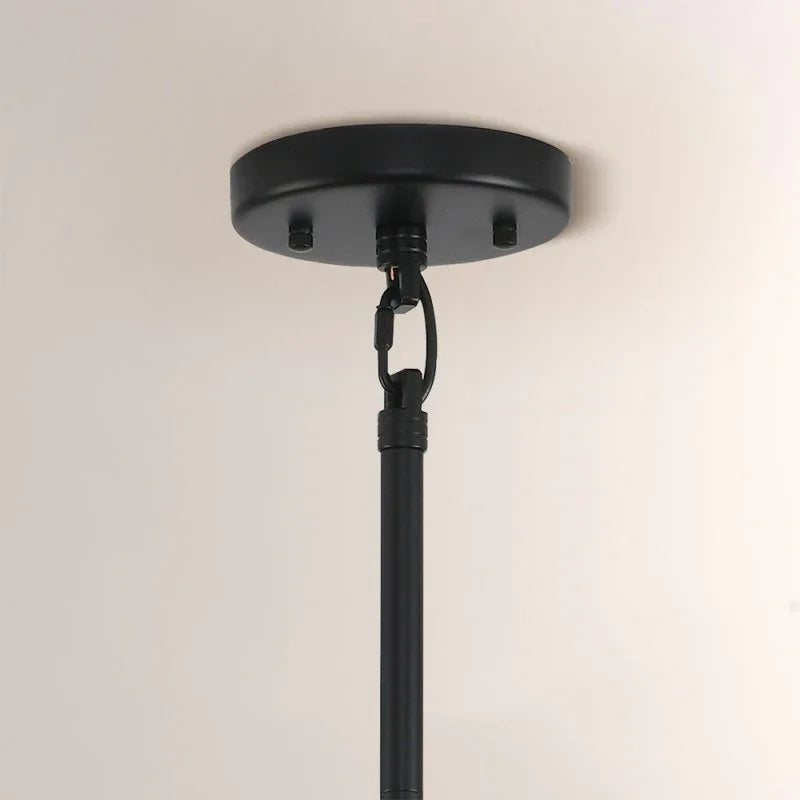 Oris Drop Round Crystal Glass Chandelier 36"D