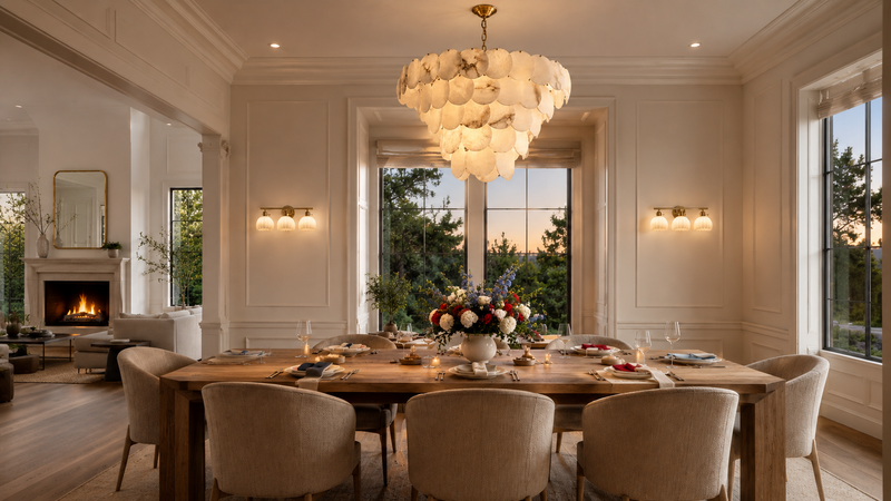 Illuminate Your Independence Day: Lighting Ideas for a Warm, Modern 4th of July Home