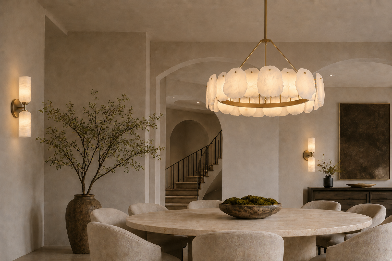 How to Choose the Right Size Alabaster Chandelier