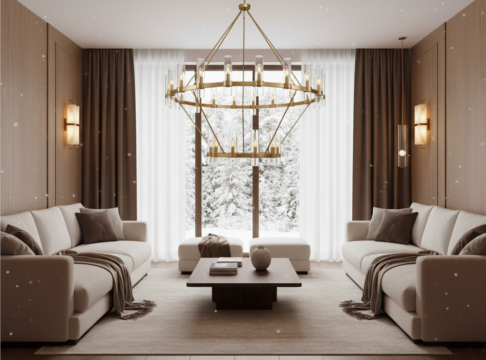 How to Care for Metal, Glass & Alabaster Light Fixtures in Winter
