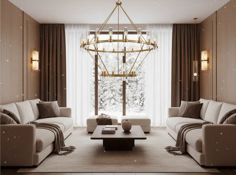 How to Care for Metal, Glass & Alabaster Light Fixtures in Winter