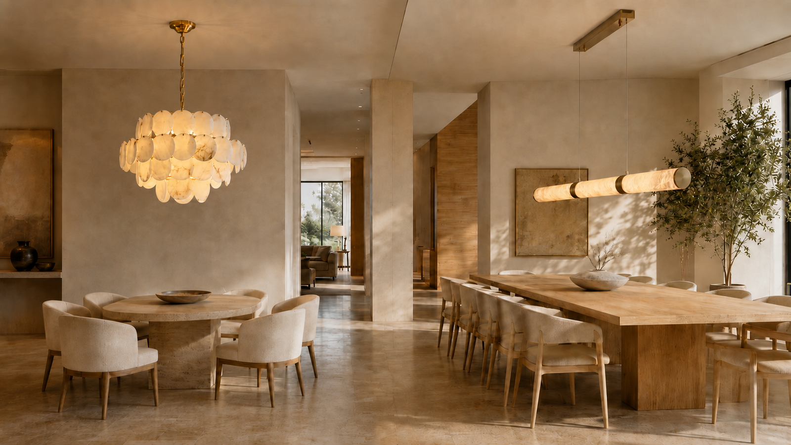 Round vs Linear Chandeliers: Which Size Works Best for Your Table
