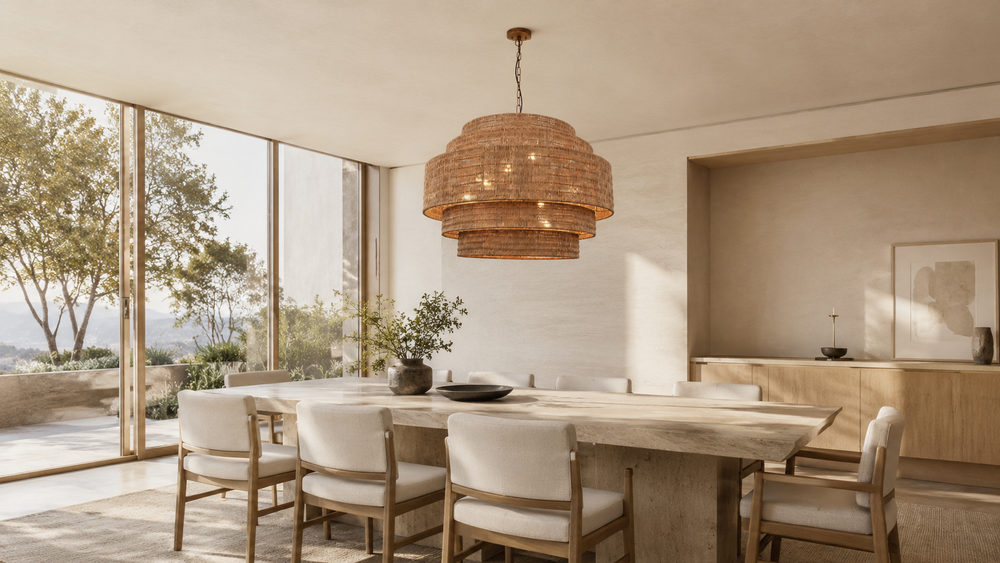 Why Designers Love Natural Rattan Lighting in 2026