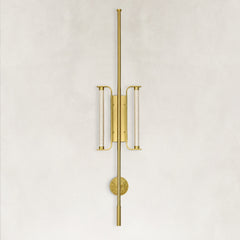 Keira Modern Amber Glass Wall Sconce 100