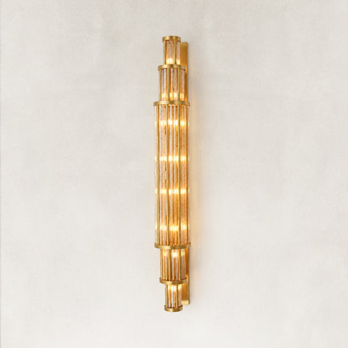 Dancia Amber Glass Wall Sconce 60