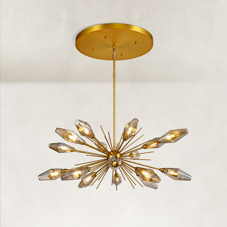 Misty Luxury Crystal Chandelier 50"D