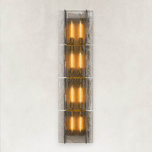 Zeal Modern Smoke Glass Wall Sconce 60