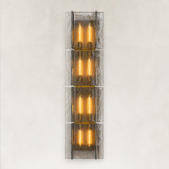 Zeal Modern Smoke Glass Wall Sconce 60