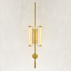 Keira Modern Amber Glass Wall Sconce 100