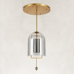 Noelle Round Glass Pendant 28