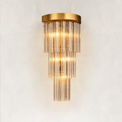 Vigor Luxury Smoke Glass Wall Sconce 30
