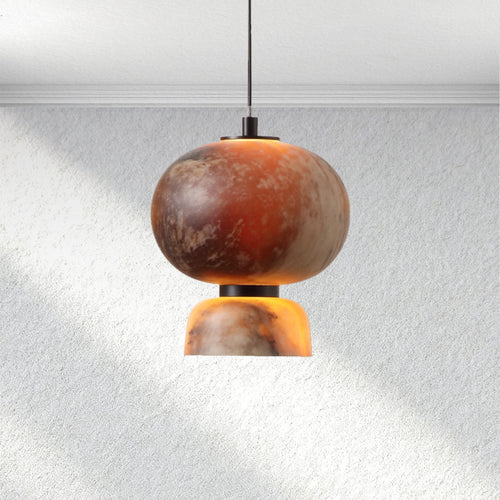 Swaroevan Eterna Alabaster Pendant – Large Circle