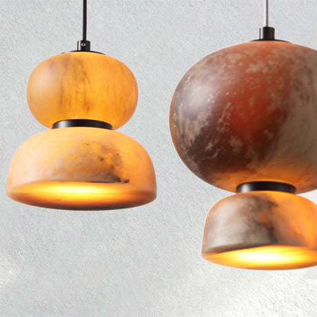 Swaroevan Eterna Alabaster Pendant – Large Circle