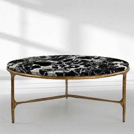 Atelier Marble Round Coffee Table 48"