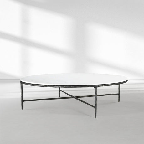 Atelier Marble Round Coffee Table 55"