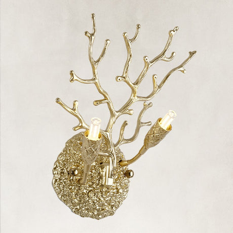 Aurelia Branches Crystal Wall Sconce 10"W