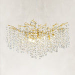 Aurelia Branches Crystal Chandelier 30"