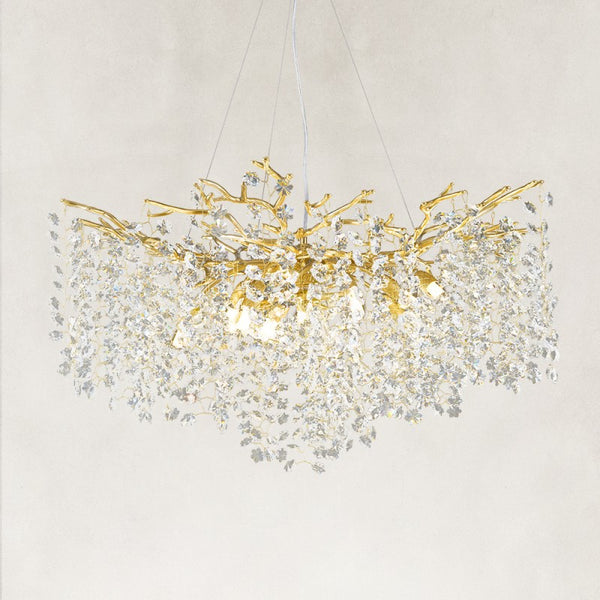 Aurelia Branches Crystal Chandelier 30"W