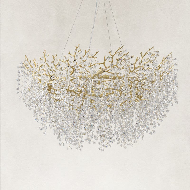 Aurelia Branches Round Chandelier 48"D