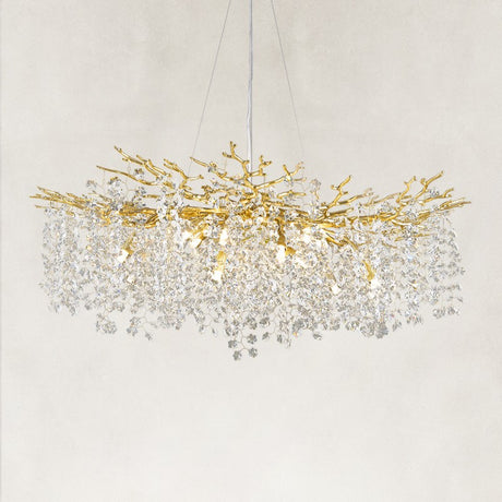 Aurelia Branches Crystal Chandelier 40"