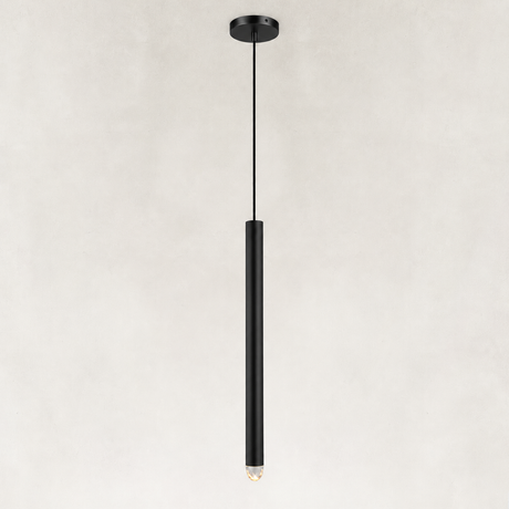 Aurelias Single Crystal Rod Pendant 47"H