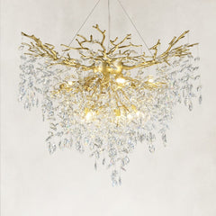 Auro Branch Crystal  Cascade Grand Chandelier 40