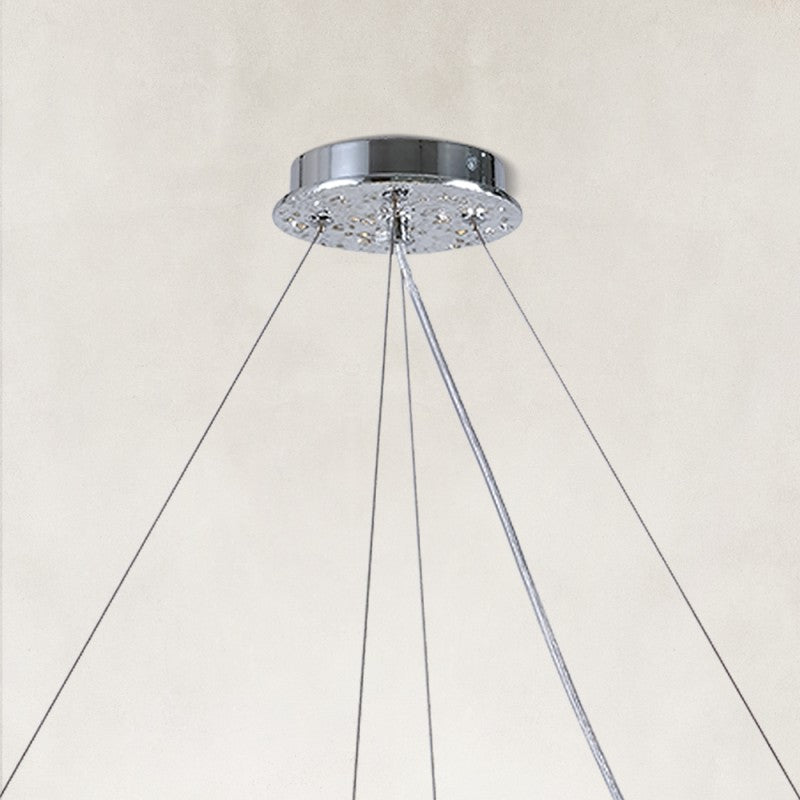 Auro Branch Crystal Cascade Tree Linear Chandelier 55"W
