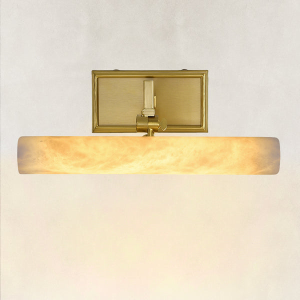 Aurora Alabaster Picture Light 12"W
