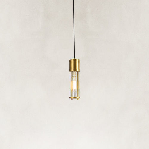 Aveline Crystal Rod Pendant 11.4