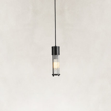 Aveline Crystal Rod Pendant 11.4"H