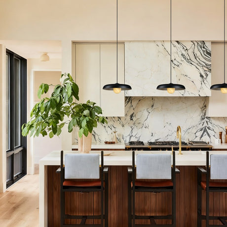 Aven Alabaster Pendant Light 16"D