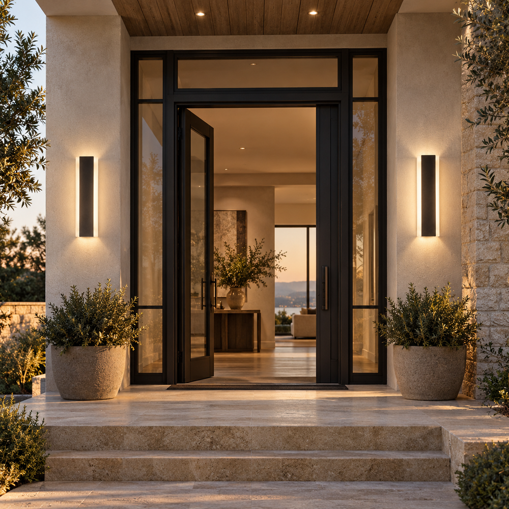 Averon Outdoor Wall Sconce 12"H