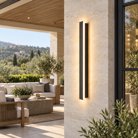 Averon Outdoor Wall Sconce 24"H