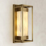 Bravre Alabaster Wall Sconce 15.7"H