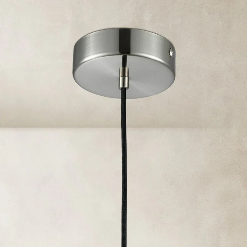 Camuse Conical Alabaster Pendant 10''H