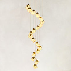 Cielo Alabaster Descent Chandelier 24