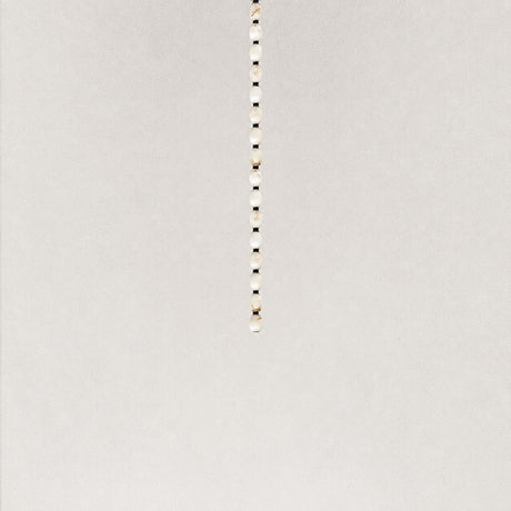 Clairval Linear Alabaster Chandelier 54”H