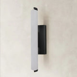 Clear Glow Alabaster Single Wall Sconce 19"H