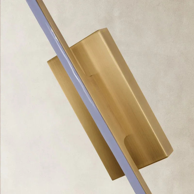 Clear Glow Alabaster Single Wall Sconce 19"H