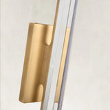 Clear Glow Crystal Single Wall Sconce 19"H