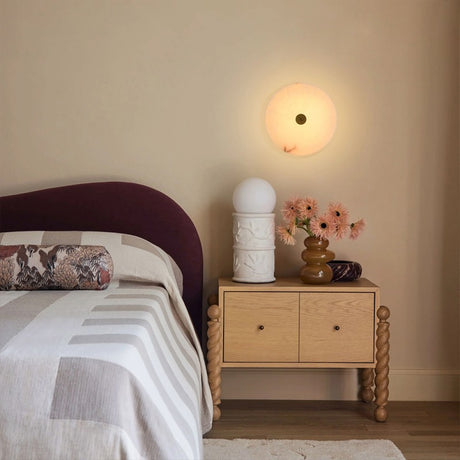 Coro Alabaster Ceiling Light 11.8"D