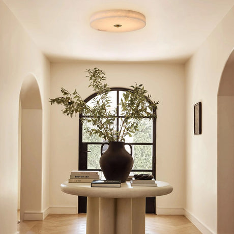 Coro Alabaster Ceiling Light 15.7"D