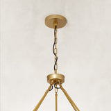 Cyla Glass Tube 2-Tier Round Chandelier 60"