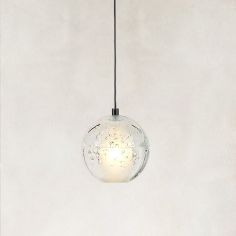 Elara Floating Glass Ball Pendant 4"D