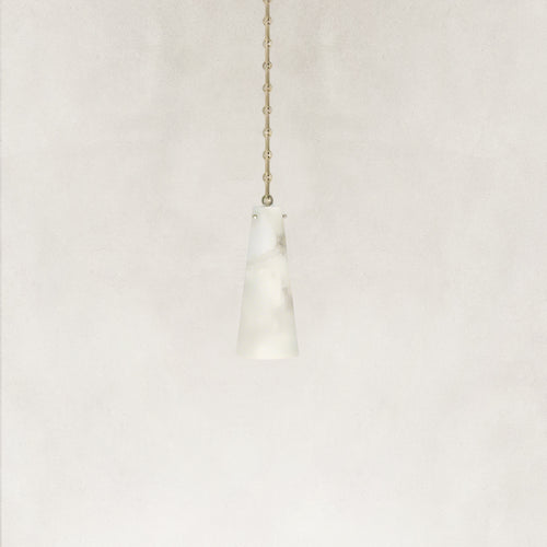 Elaris 1-Light Cluster Sculptural Alabaster Pendant 6